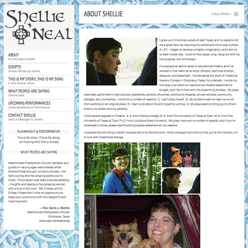 Shellie Website